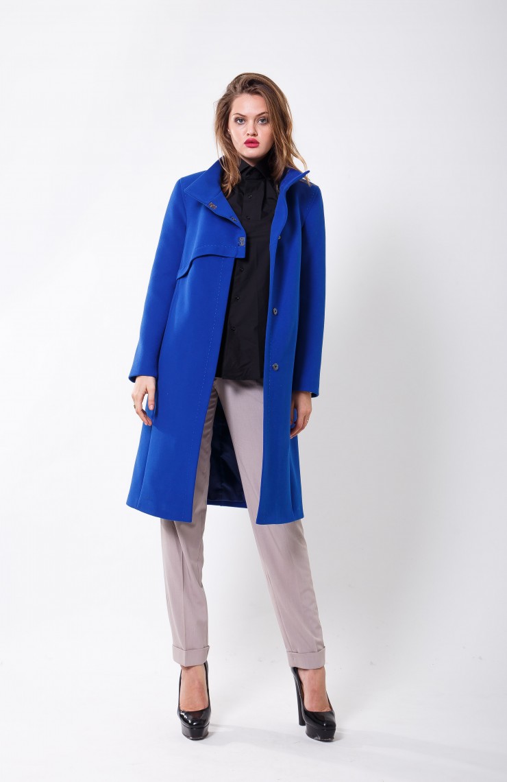 Пальто 2-601/9 Ультрамарин