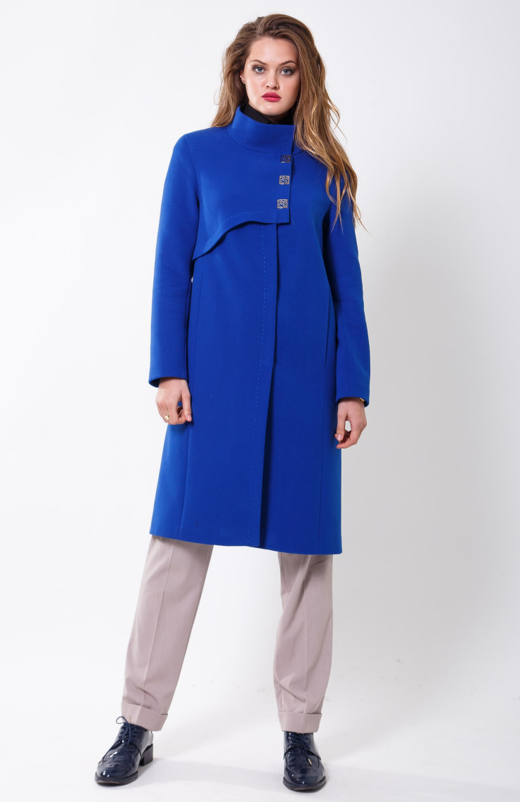 Пальто 2-601/9 Аквамарин