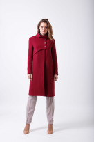 Пальто 2-601/9 Спелая вишня