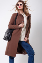 Пальто 2-601/9 Молочный шоколад