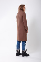 Пальто 2-601/9 Молочный шоколад