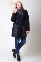 Пальто 2-545Ш Черный