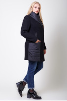 Пальто 2-545Ш Черный