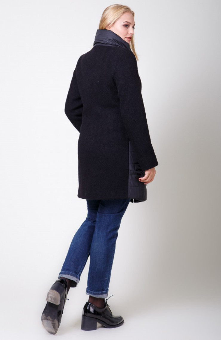 Пальто 2-545Ш Черный