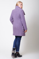 Пальто 2-545Ш Сирень