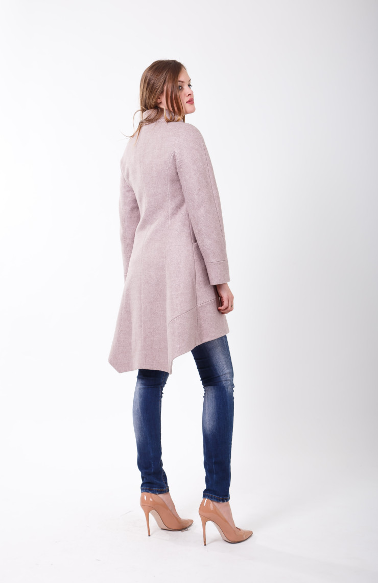 Пальто S-2071 Бежевый