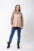 Пальто S-2095 Бежевый