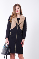 Пальто S-2107 Черный