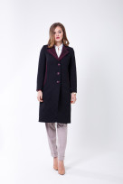 Пальто S-2105 Черный