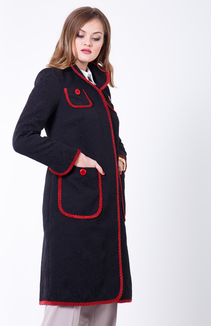 Пальто S-2109 Черный