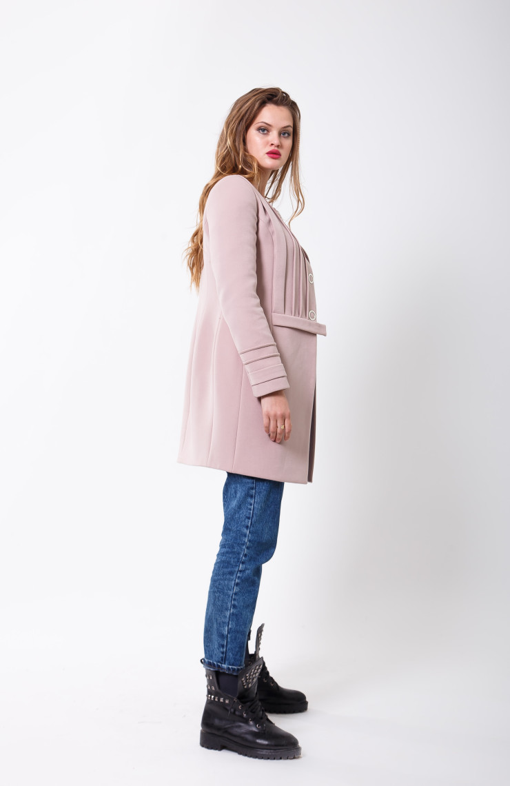 Пальто S-2113 Пастила
