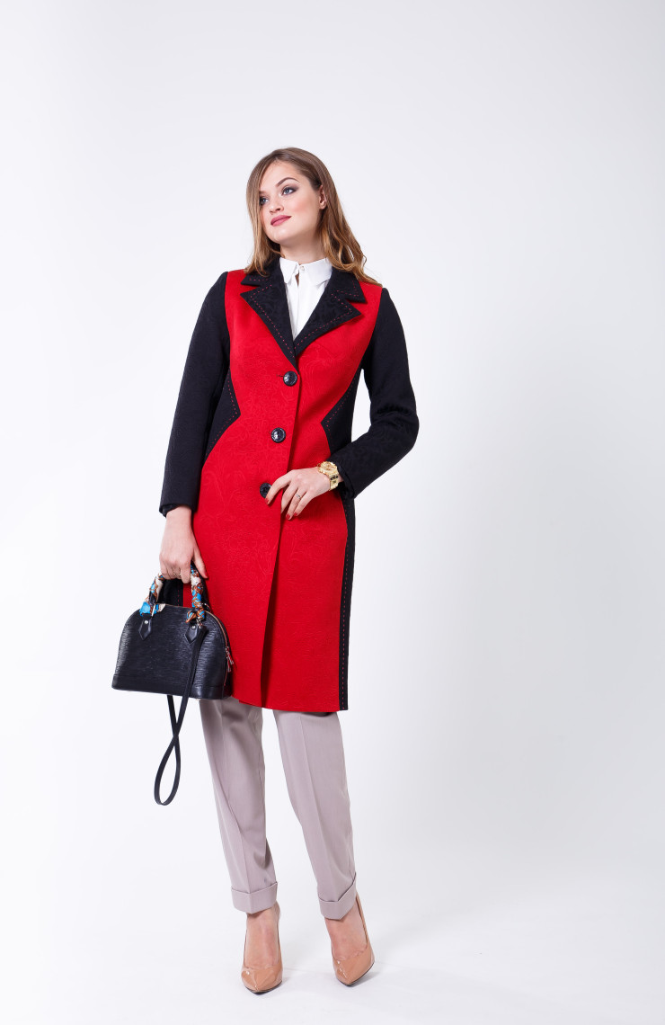 Пальто S-2114 Черный