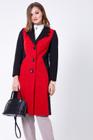 Пальто S-2114 Черный