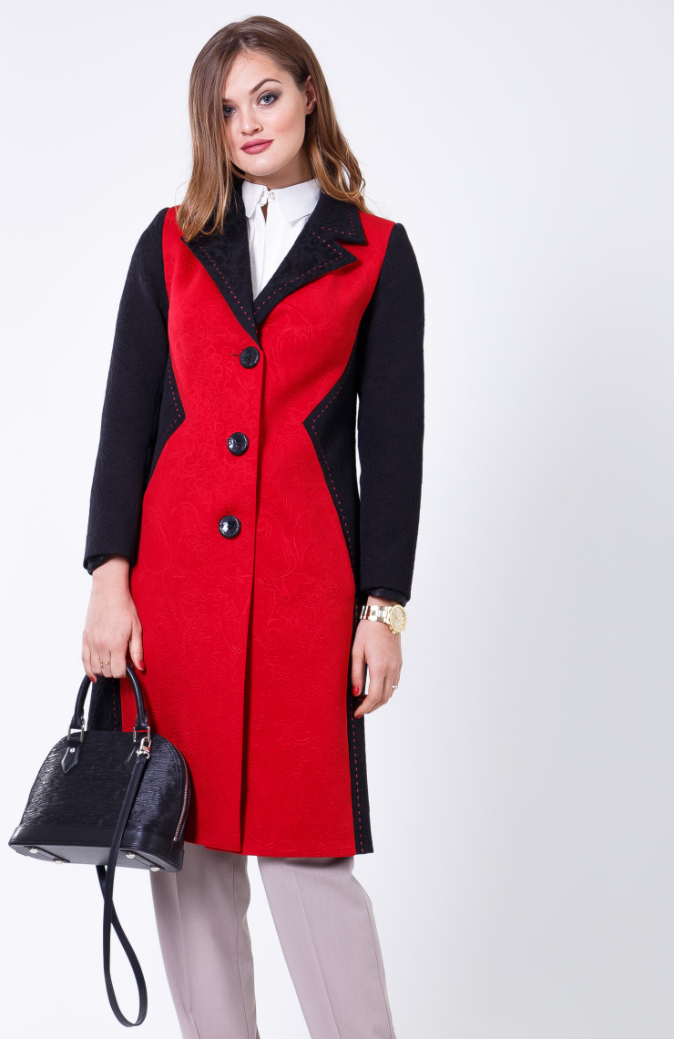 Пальто S-2114 Черный