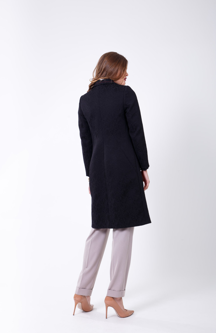 Пальто S-2114 Черный