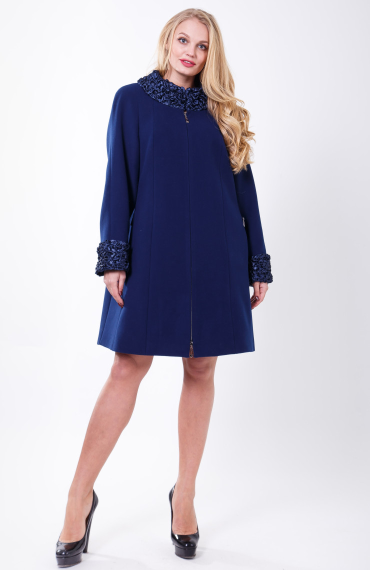 Пальто 2-313/9 Речная вода