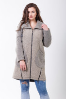 Пальто 2-493L Фисташковый