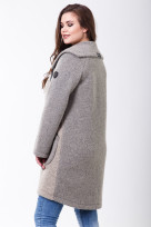 Пальто 2-493L Фисташковый