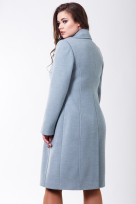 Пальто 2-505/9 Морская лазурь