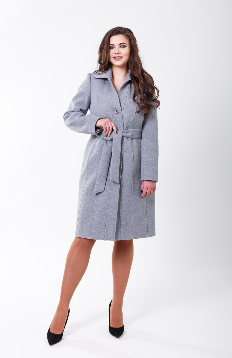 Пальто 2-505/9 Серый