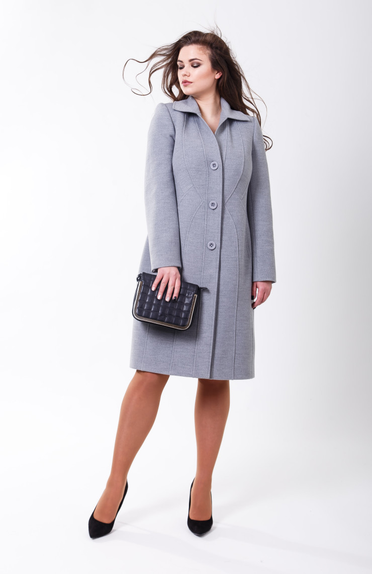 Пальто 2-505/9 Графит