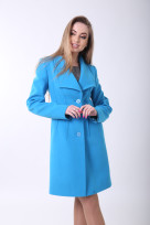 Пальто 2-506/9 Небесный