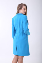 Пальто 2-506/9 Небесный