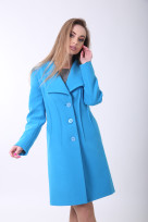 Пальто 2-506/9 Небесный