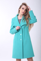 Пальто 2-506/9 Лазурный