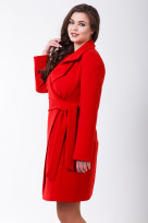 Пальто 2-578/9 Красный