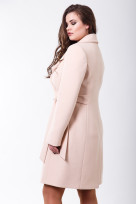 Пальто 2-578/9 Слоновая кость