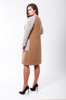 Пальто 2-598 Кэмэл