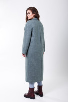 Пальто 2-456 Морской