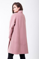 Пальто 2-508/9 Дымчато розовый