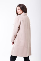 Пальто 2-508/91 Теплый беж