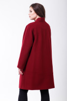 Пальто 2-508/91 Спелая вишня