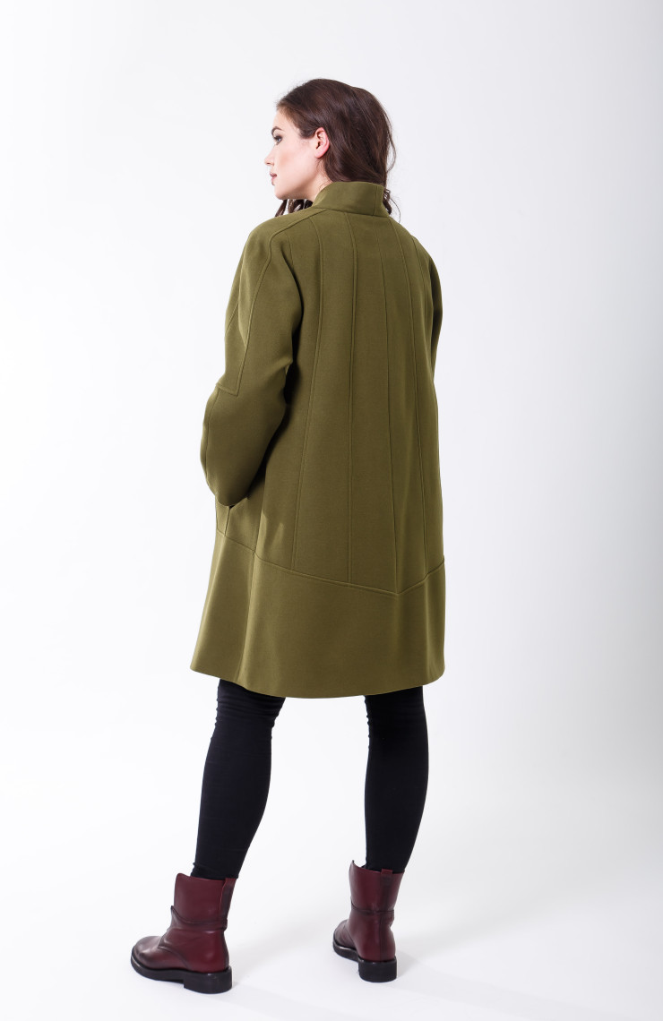 Пальто 2-508/91 Осенний лес