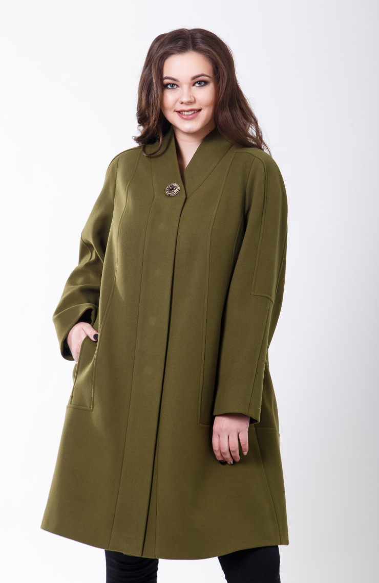 Пальто 2-508/91 Осенний лес