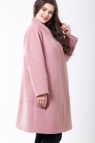 Пальто 2-508/91 Дымчато розовый