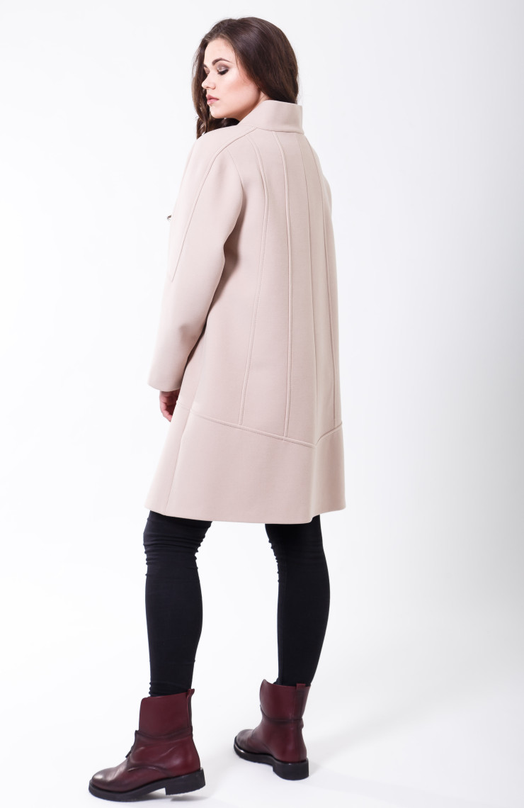Пальто 2-508/9 Бежевый