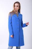 Пальто 2-507/9 Васильковый