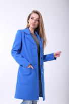Пальто 2-507/9 Васильковый