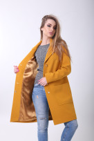 Пальто 2-507/9 Куркума