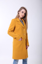 Пальто 2-507/9 Куркума