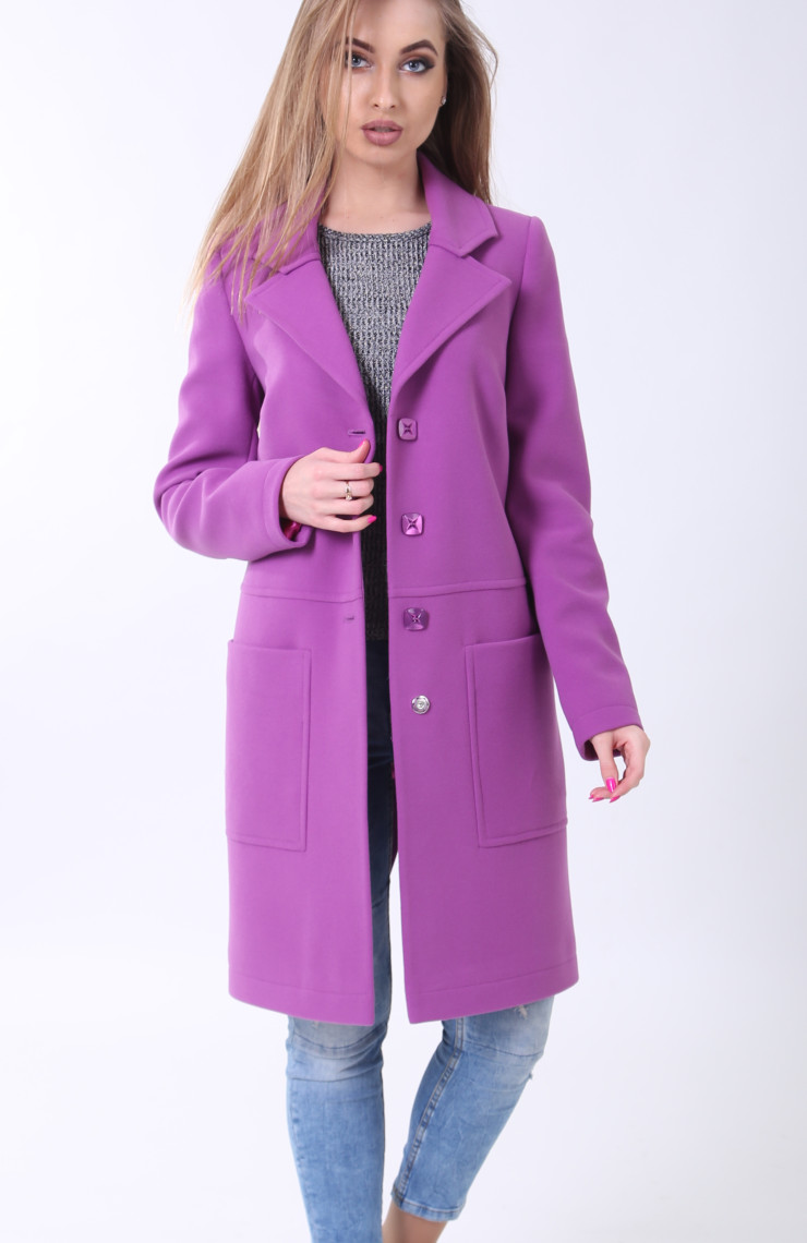 Пальто 2-507/9 Цикламен