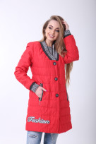 Бомбер 4-078 Красный