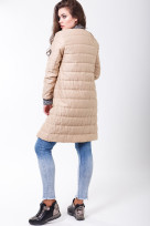 Бомбер 4-078 Бежевый