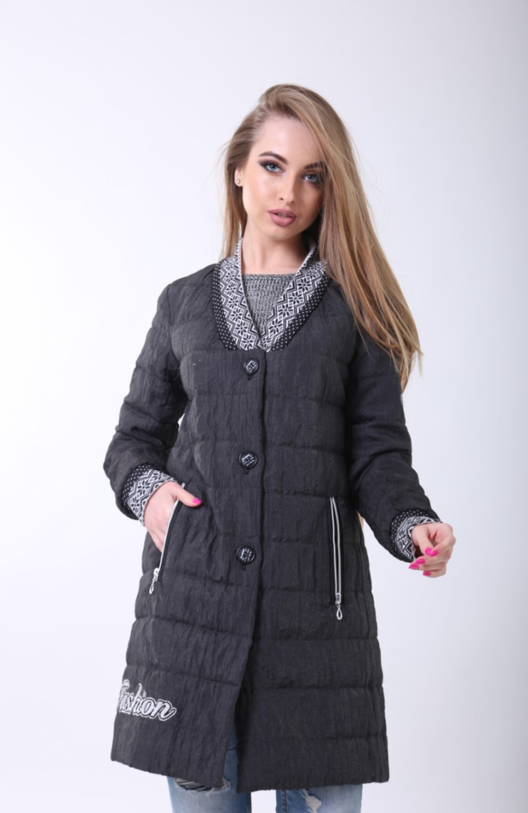 Бомбер 4-078 Серый