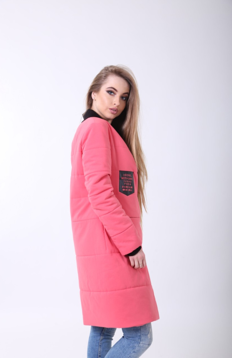 Бомбер 4-060 Розовый