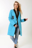 Бомбер 4-060 Бирюзовый